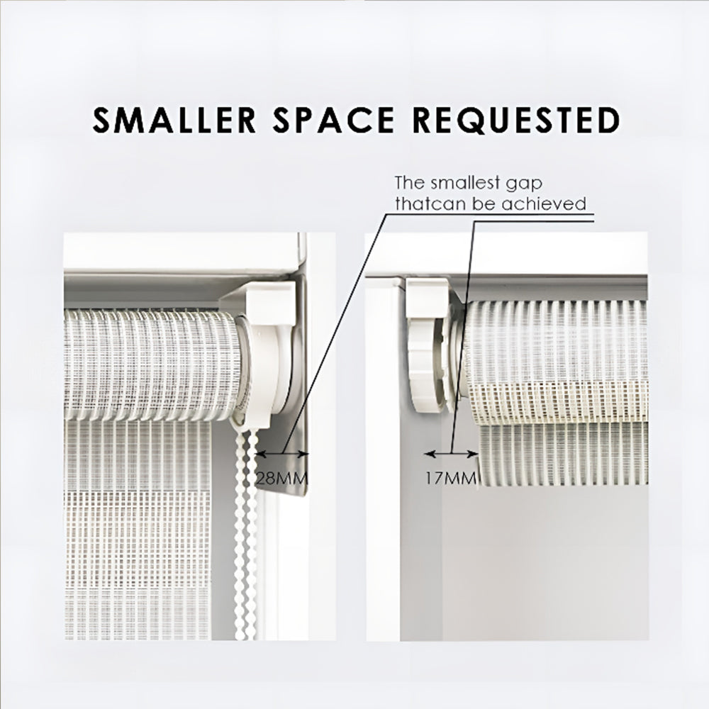 Tension day&night roller blind