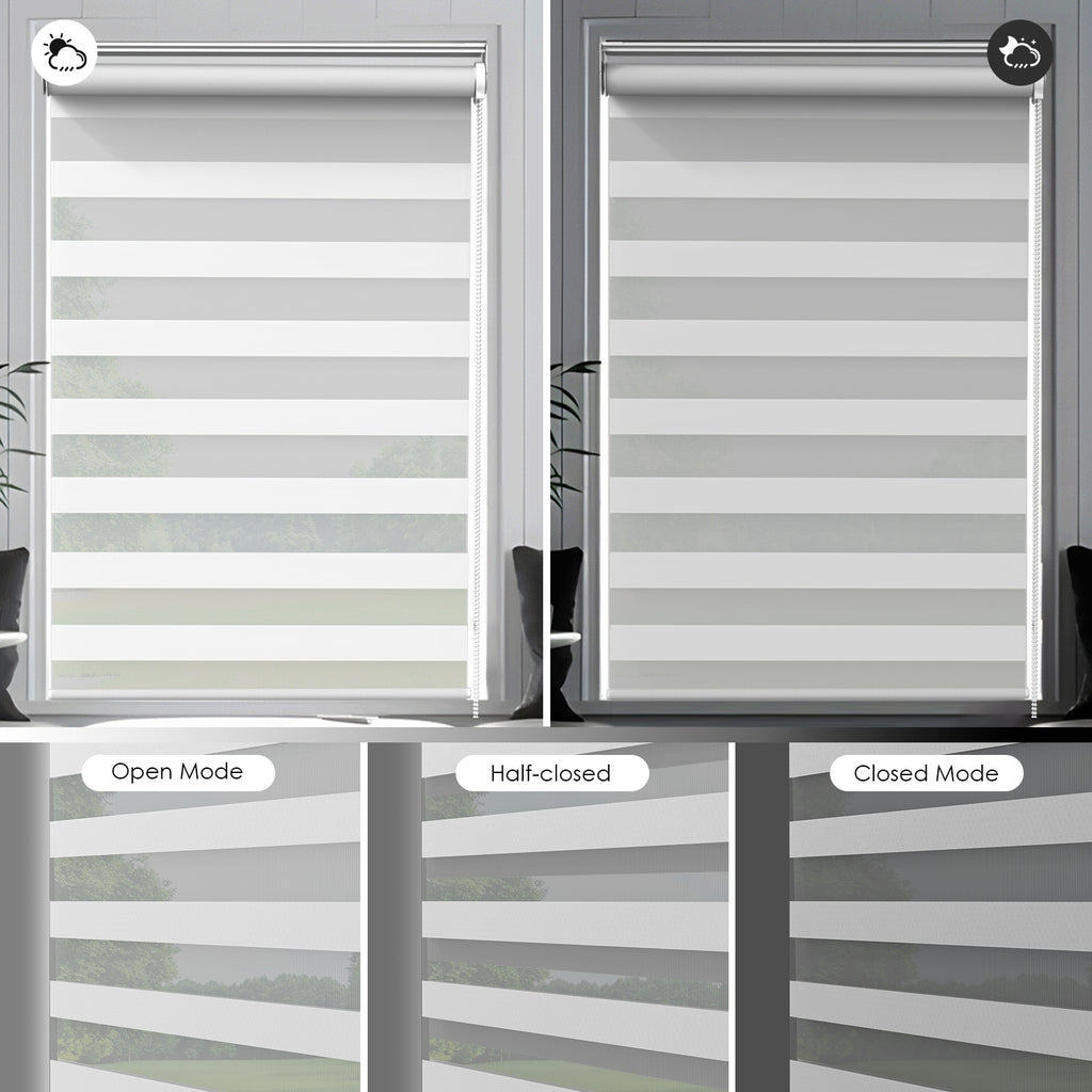 Architect day&night roller blind with headrail